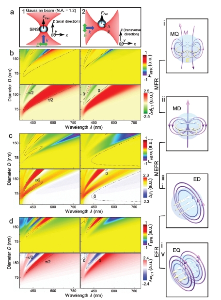 Polarization-Dependent Optical Forces Arising from Fano Interference